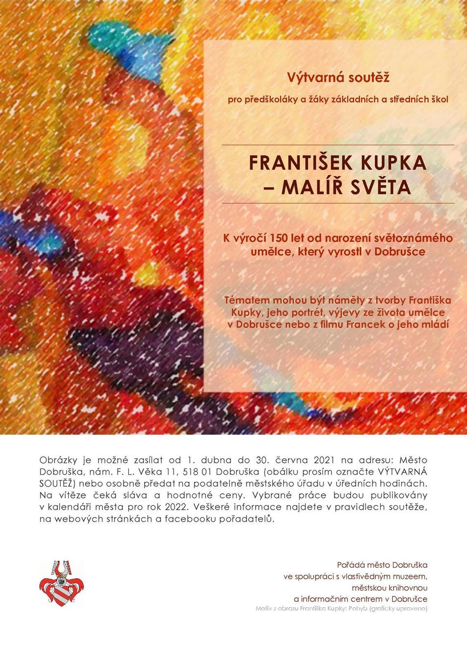 Výtvarná soutěž František Kupka - malíř světa, plakát jpg.jpg